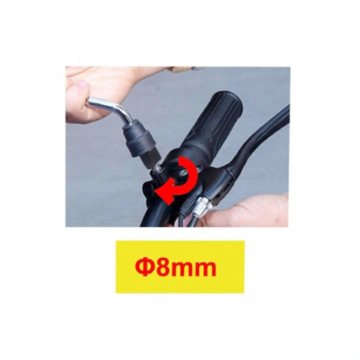 Καθρέφτες Μηχανής 2 Τεμάχια F8mm