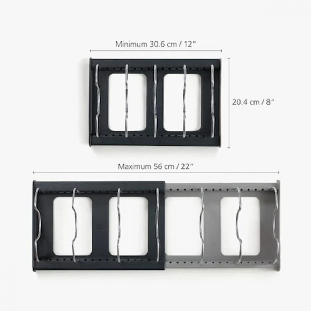 Πτυσσόμενος 30-55εκ Στεγνωτήρας Νεροχύτη