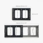 Πτυσσόμενος 30-55εκ Στεγνωτήρας Νεροχύτη