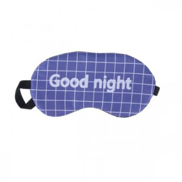 Μεταξένια Μάσκα Ύπνου Good Night 9.5x19 cm