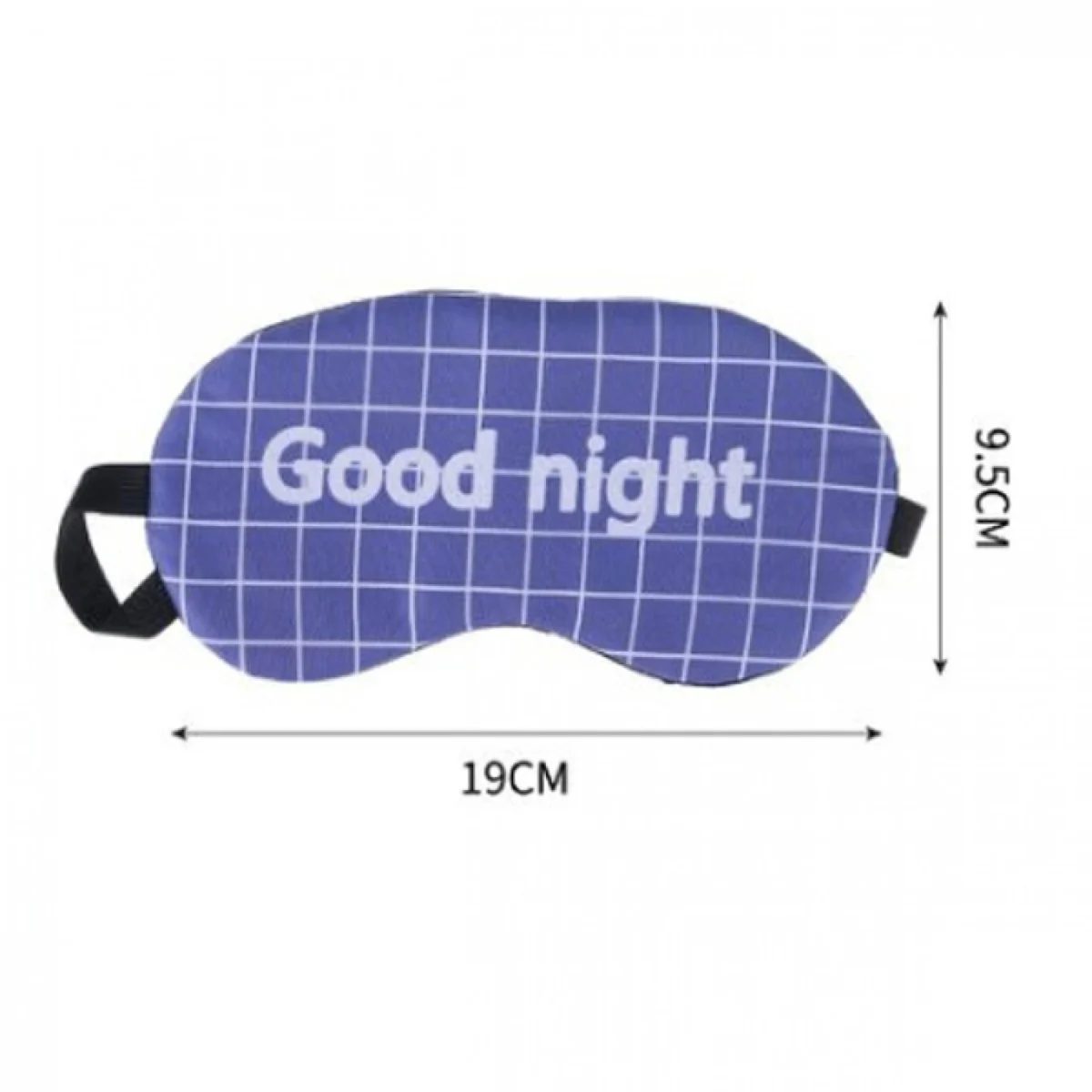 Μεταξένια Μάσκα Ύπνου Good Night 9.5x19 cm