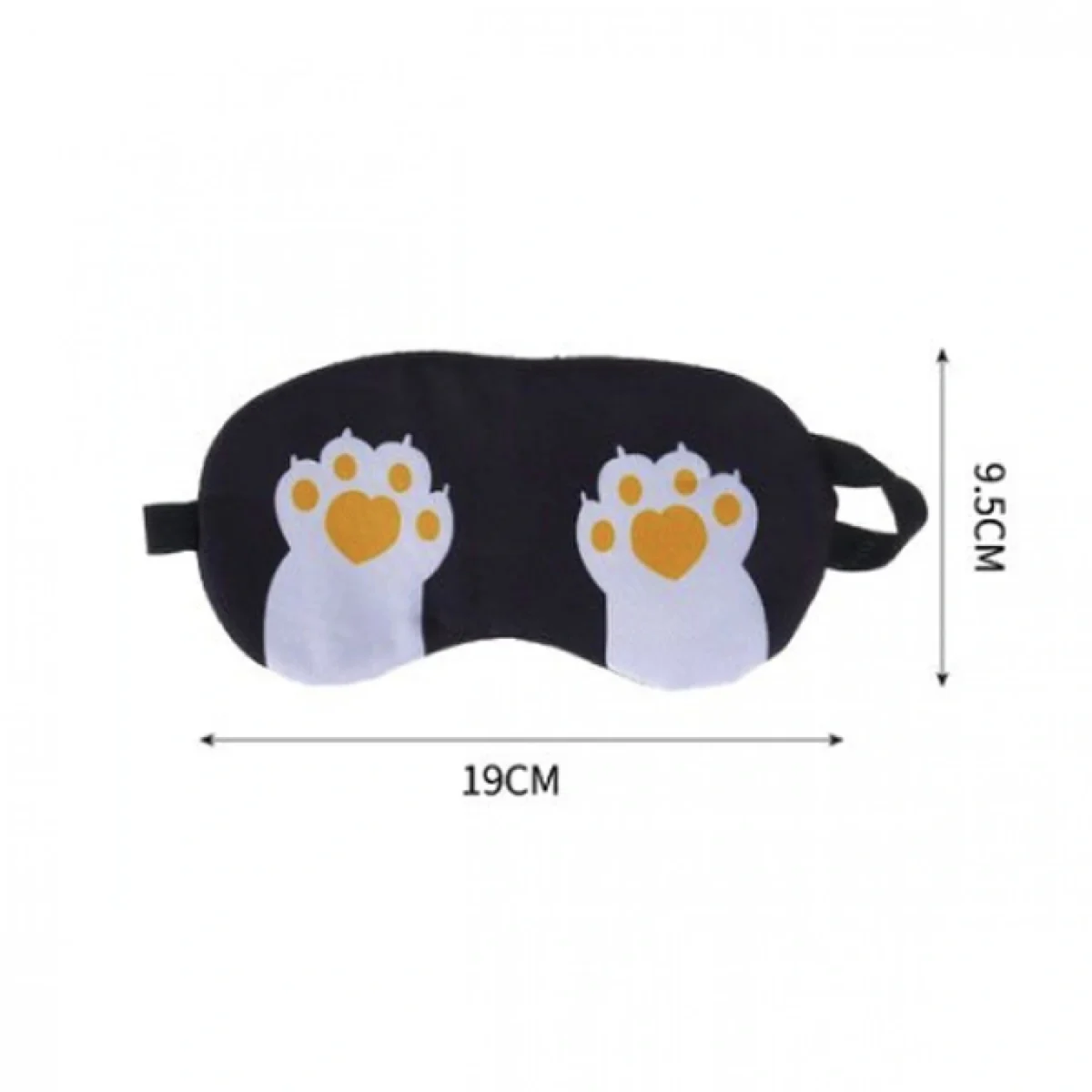 Μεταξένια Μάσκα Ύπνου Paws 9.50x19 cm