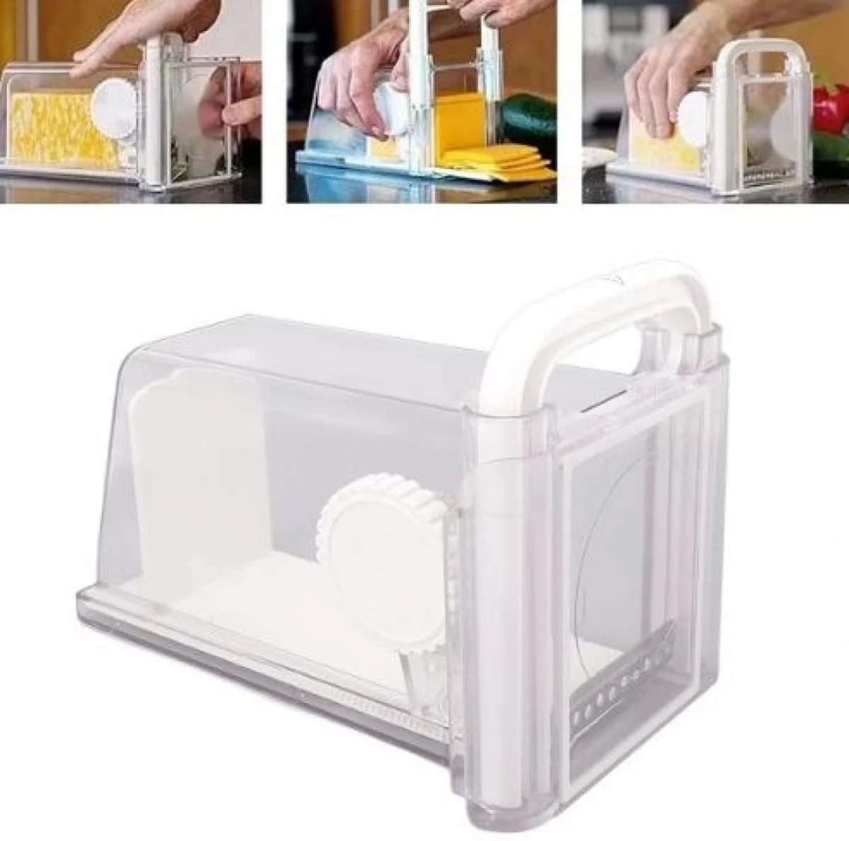 Ανοξείδωτος Κόφτης Τυριού 24x24x2.7εκ - Inox Cheese Slicer