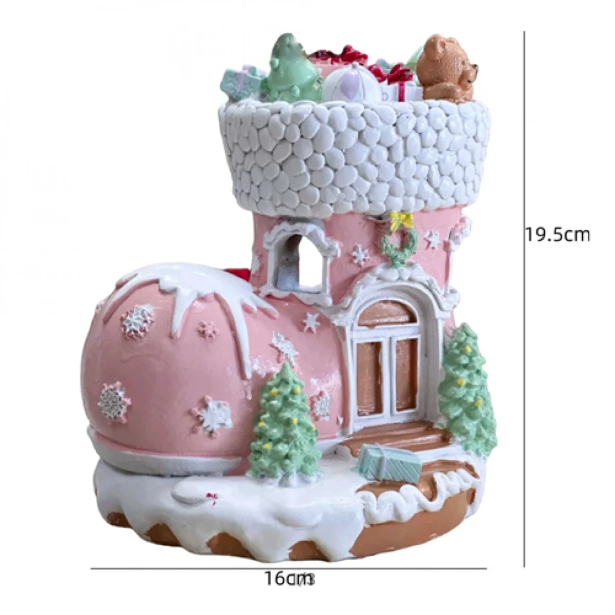 Χριστουγεννιάτικη Μπότα με Φως και Μουσική 19,5x16cm