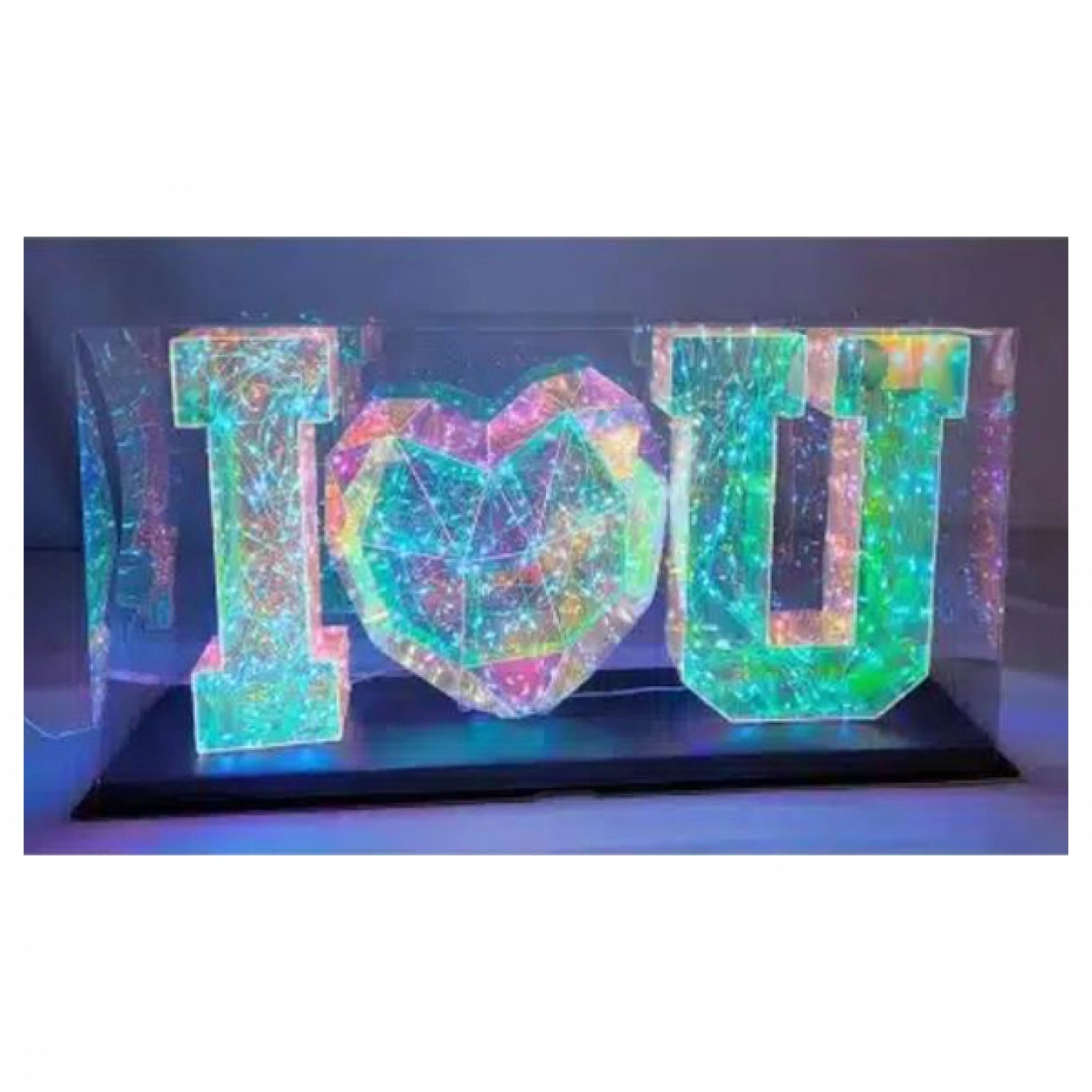 Επαναφορτιζόμενο Φωτιζόμενο Διακοσμητικό Ρεύματος USB “I LOVE U” 48x25cm Επαναφορτιζόμενο Φωτιζόμενο Διακοσμητικό Ρεύματος USB “I LOVE U” 48x25cm