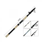 Τηλεσκοπικό Καλάμι Ψαρέματος Spinning 2,40m - Ιδανικό για Αρχάριους και Προχωρημένους