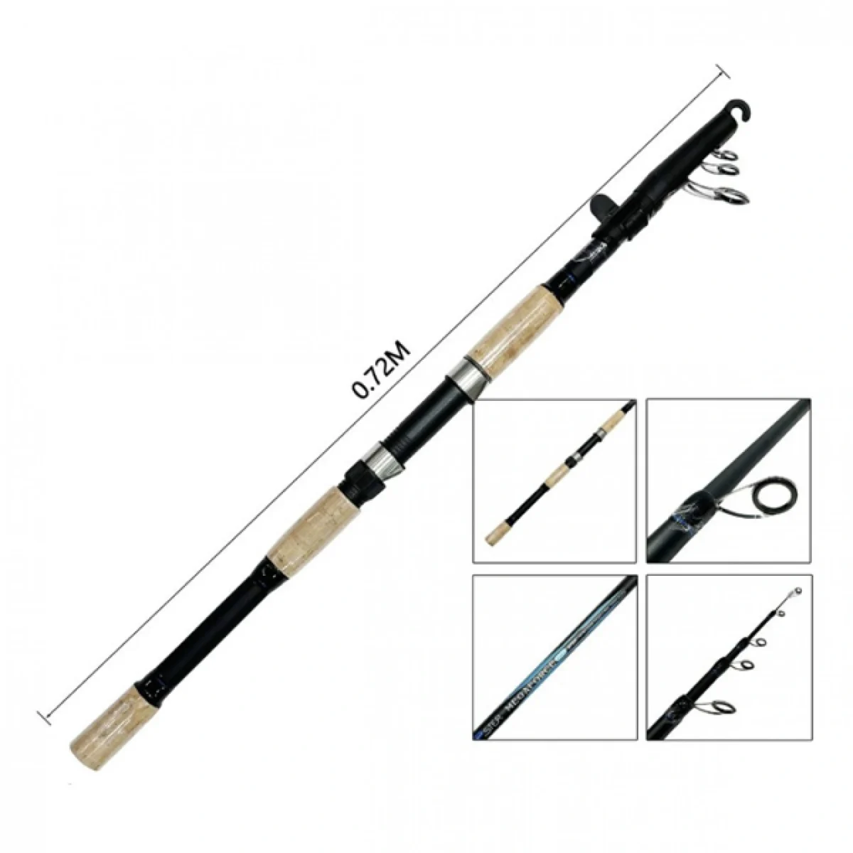 Τηλεσκοπικό Καλάμι ΨαρέματοςSpinning 2,70m - Ιδανικό για Αρχάριους και Προχωρημένους