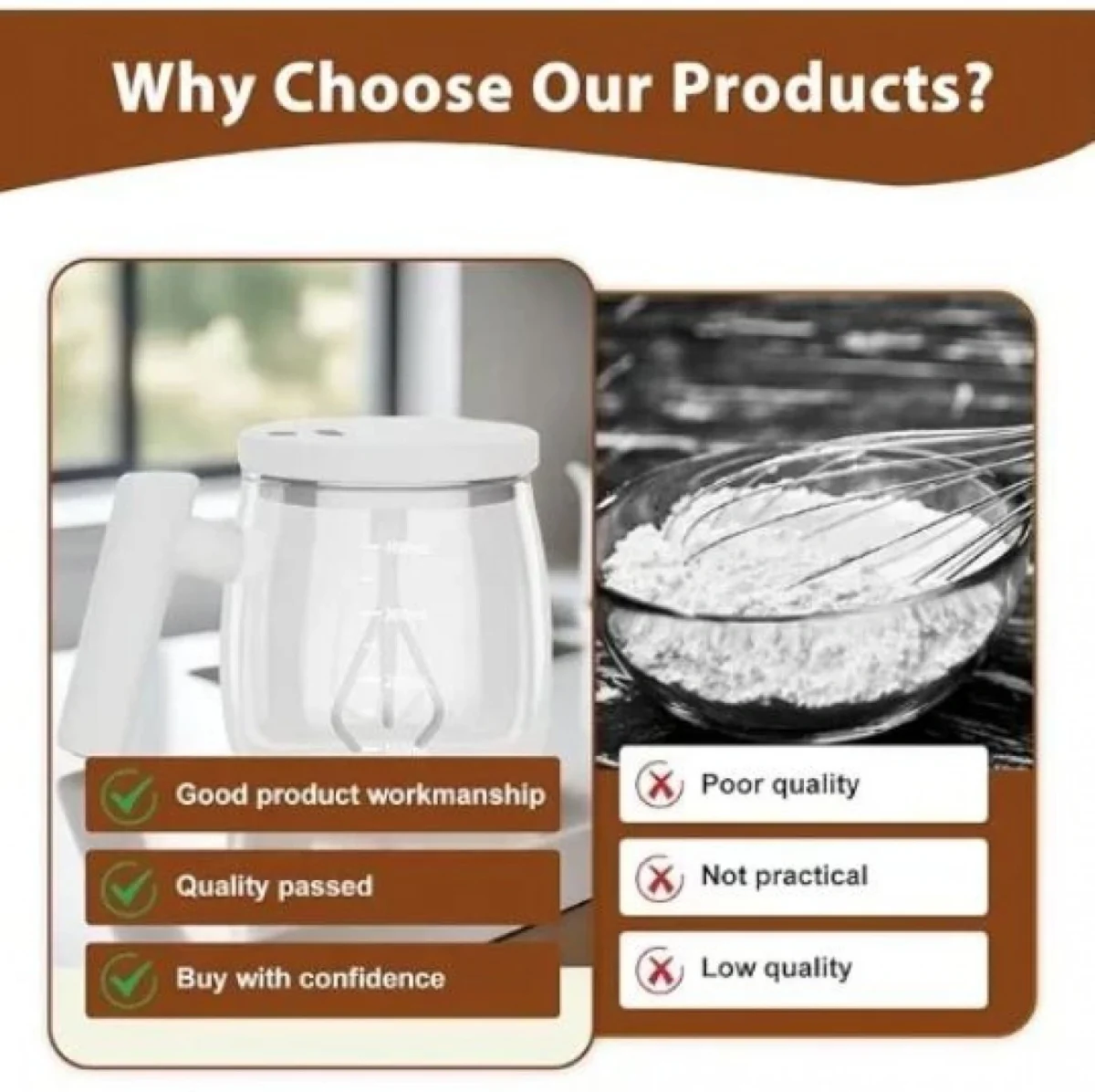 Γυάλινη Κούπα 400ml με Αυτόματο Αναδευτήρα και Καπάκι USB – Λευκό Self Stirring Mug