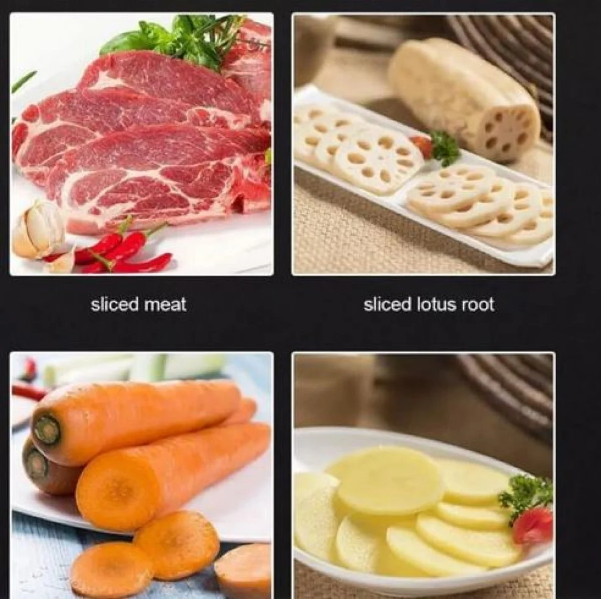 Μηχανή Κοπής Αλλαντικών, Τυριών και Ψωμιού 200W - RAF R.8800