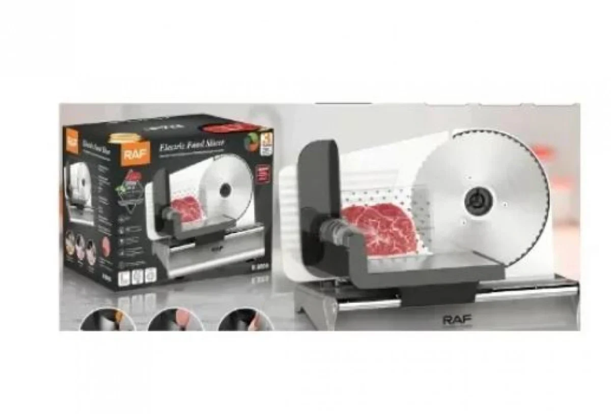 Μηχανή Κοπής Αλλαντικών, Τυριών και Ψωμιού 200W - RAF R.8800