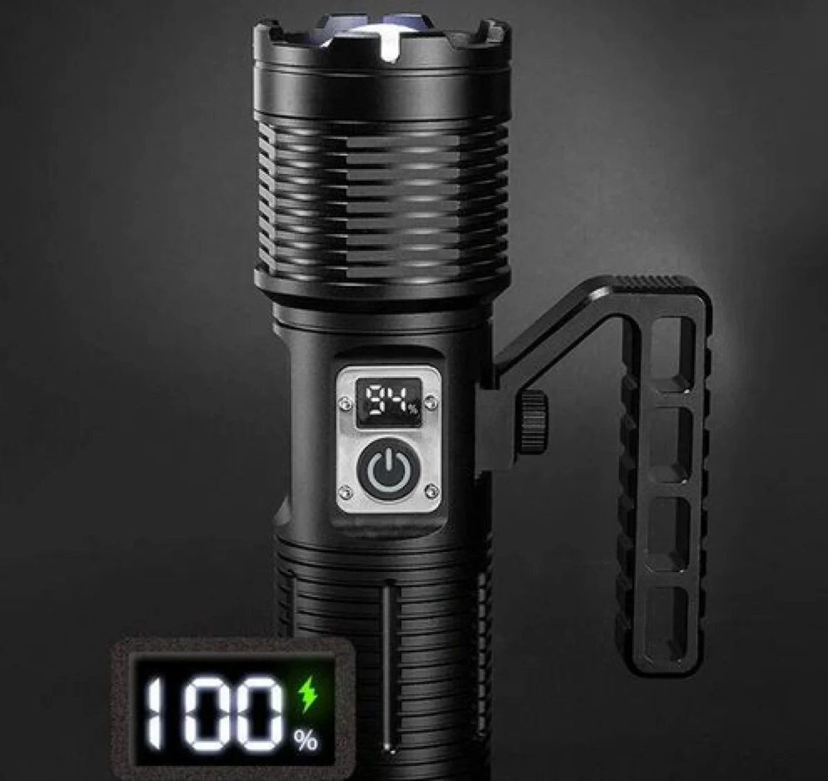 Επαναφορτιζόμενος Φακός Laser Super Bright 30W