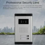 Κιτ Θυροτηλέφωνου με 2 Εγχρωμες Θυροτηλεοράσεις LCD 7” και 1 Κουδούνι με Υπέρυθρη Κάμερα