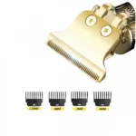 LW-148 Επαγγελματική Επαναφορτιζόμενη Κουρευτική Μηχανή Ρυθμιζόμενου Μήκους Κοπής - Χρυσή με Ανάγλυφο Δράκο