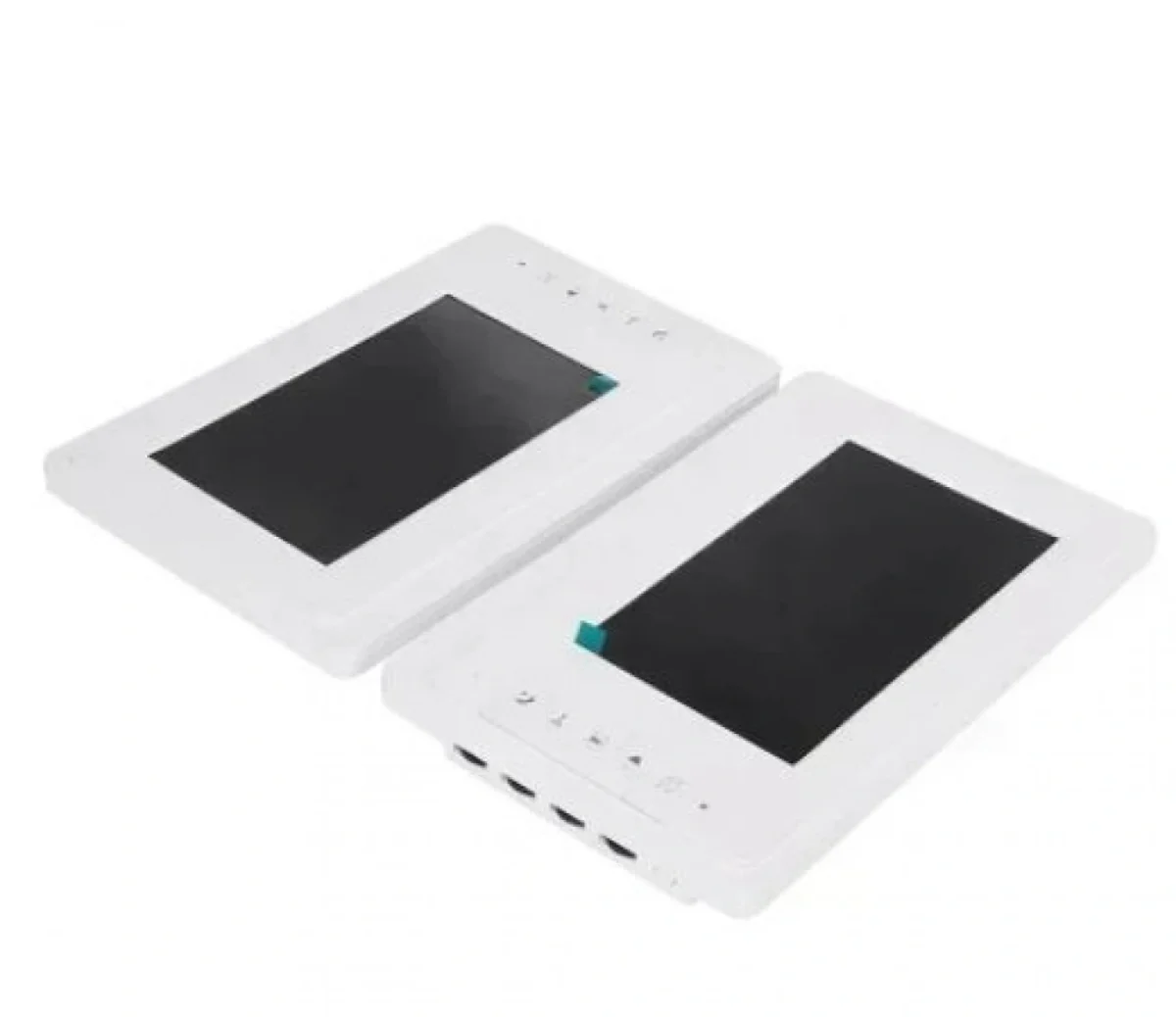 Κιτ Θυροτηλέφωνου με 2 Εγχρωμες Θυροτηλεοράσεις LCD 7” και 1 Κουδούνι με Υπέρυθρη Κάμερα