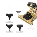 LW-151 Επαγγελματική Επαναφορτιζόμενη Κουρευτική Μηχανή Ρυθμιζόμενου Μήκους Κοπής με Ψηφιακή Ενδειξη Μπαταρίας