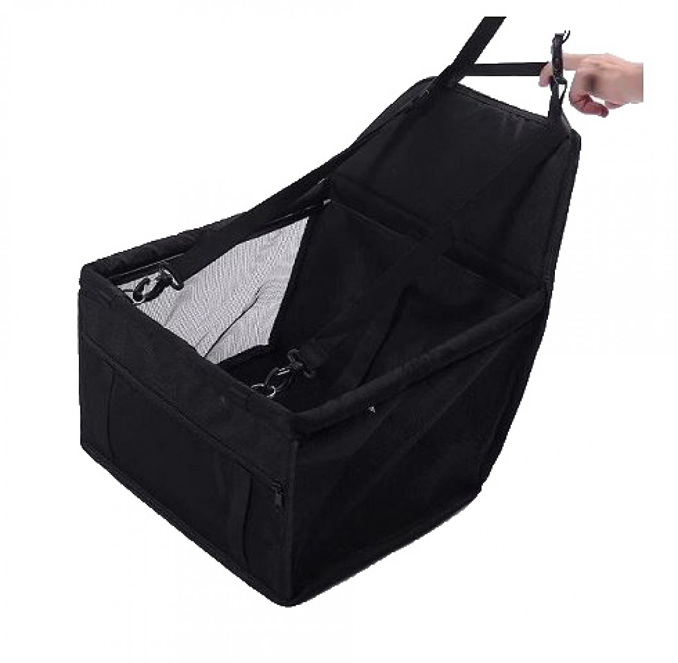 Αδιάβροχο Κάθισμα Αυτοκινήτου για Σκύλο Μαύρο 40x30x25cm Αδιάβροχο Κάθισμα Αυτοκινήτου για Σκύλο Μαύρο 40x30x25cm