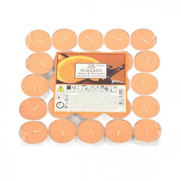 Αρωματικά Κεριά Ρεσώ με Αρωμα Γιασεμί 25τμχ