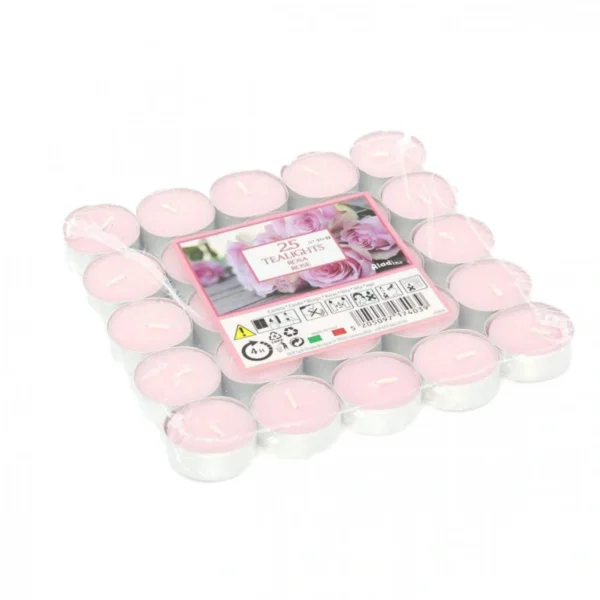 Αρωματικά Κεριά Ρεσώ με Αρωμα Βανίλια 25τμχ