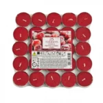 Αρωματικά Κεριά Ρεσώ με Αρωμα Τριαντάφυλλο 25τμχ