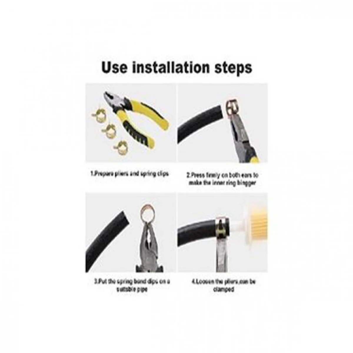 Σετ Σφυχτήρες Κολάρων Νερού, Καυσίμου 6 Μεγέθη 84τμχ σε Κασετίνα