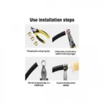 Σετ Σφυχτήρες Κολάρων Νερού, Καυσίμου 6 Μεγέθη 84τμχ σε Κασετίνα