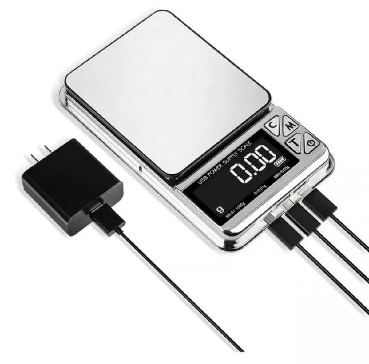 CD-123 Επαγγελματική Επαναφορτιζόμενη Ζυγαριά Ακριβείας 0.01-500gr με Οθόνη Led.