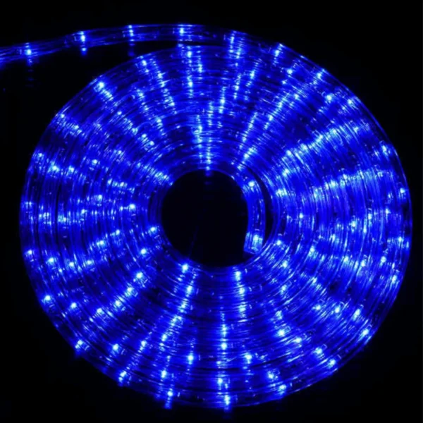 Φωτοσωλήνας LED 10m με Μπλε Φως και 8 Προγράμματα Φωτισμού