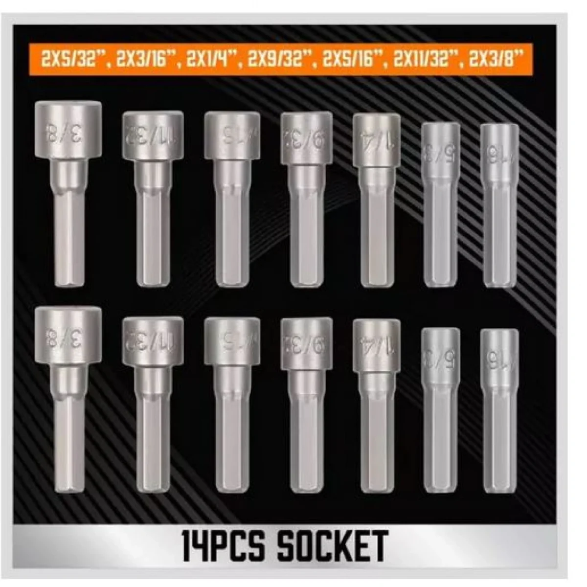 Σετ 100 Μαγνητικών Κατσαβιδιών από Ανοξείδωτο Χάλυβα με Ραφιέρα - Βάση