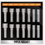 Σετ 100 Μαγνητικών Κατσαβιδιών από Ανοξείδωτο Χάλυβα με Ραφιέρα - Βάση