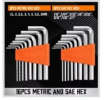 Σετ 100 Μαγνητικών Κατσαβιδιών από Ανοξείδωτο Χάλυβα με Ραφιέρα - Βάση