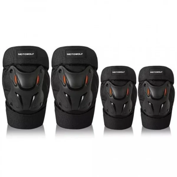 Προστατευτικές Επιγονατίδες Μηχανής Motowolf ONE SIZE – Iron Knee