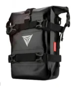 Αδιάβροχος PVC Roll Top Σάκος Μοτοσυκλέτας 66 L, Τσάντα Μηχανής με Λάστιχα & Ιμάντα Ώμου, Ανακλαστικές Λωρίδες