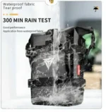 Αδιάβροχος PVC Roll Top Σάκος Μοτοσυκλέτας 66 L, Τσάντα Μηχανής με Λάστιχα & Ιμάντα Ώμου, Ανακλαστικές Λωρίδες