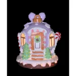 Χριστουγεννιάτικο Διακοσμητικό Σπίτι Πήλινο με Φως και Μουσική (20x16cm)