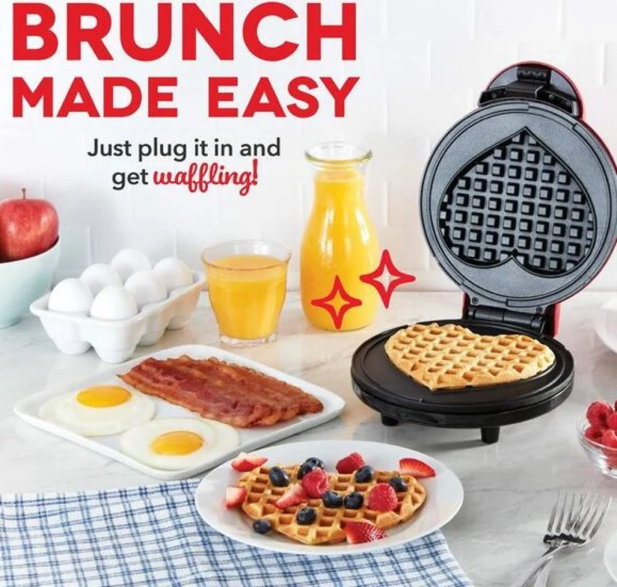 Σούπερ Μίνι Βαφλιέρα για Βαφλάκια-Mini Waffle Maker