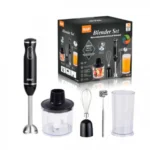 Ραβδομπλέντερ με Ανοξείδωτη Ράβδο 300W - RAF R.309B Μαύρο