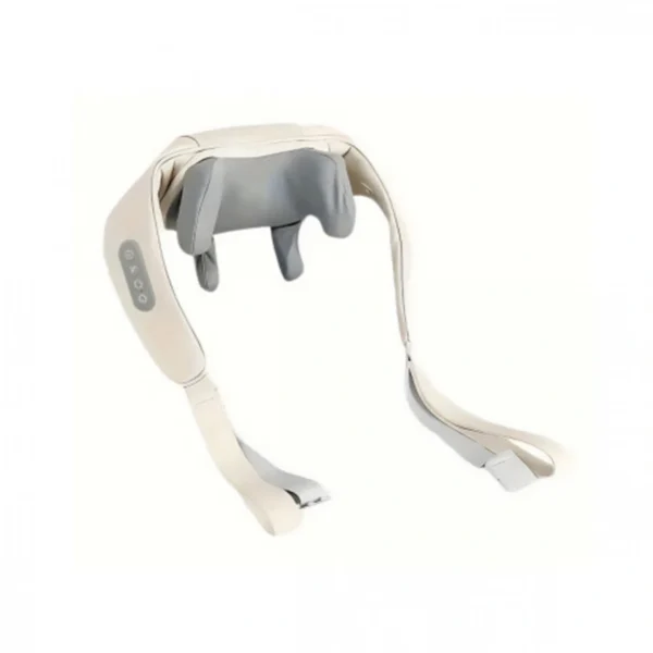 Επαναφορτιζόμενη Συσκευή Μασάζ Αυχένα &ι Ώμων με 6 Κεφαλές Σιλικόνης & Υπέρυθρη Θερμότητα