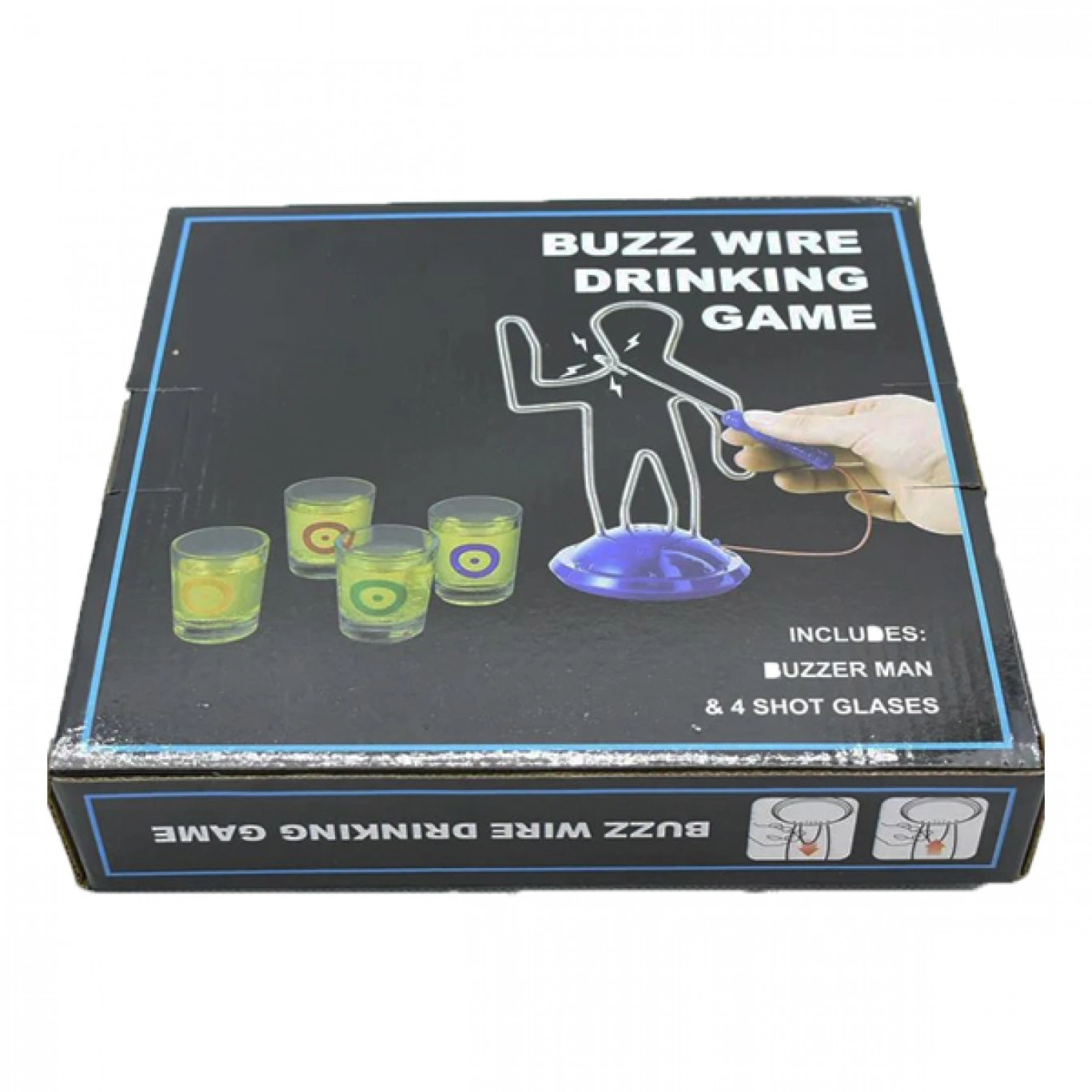Buzz Wire Drinking Game - Όποιος χάνει πίνει ένα Σφηνάκι Buzz Wire Drinking Game - Όποιος χάνει πίνει ένα Σφηνάκι