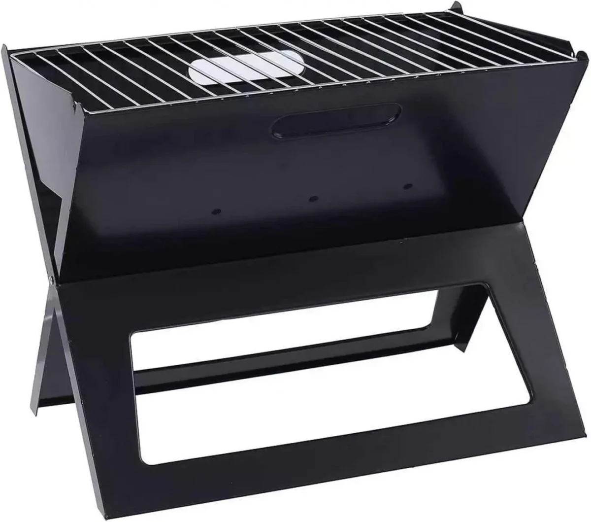 Φορητή Αναδιπλούμενη Ψησταριά 48x31x39cm BBQ για Barbeque σε μέγεθος χαρτοφύλακα - Mini Μικρή Μεταλλική Ψηστιέρα