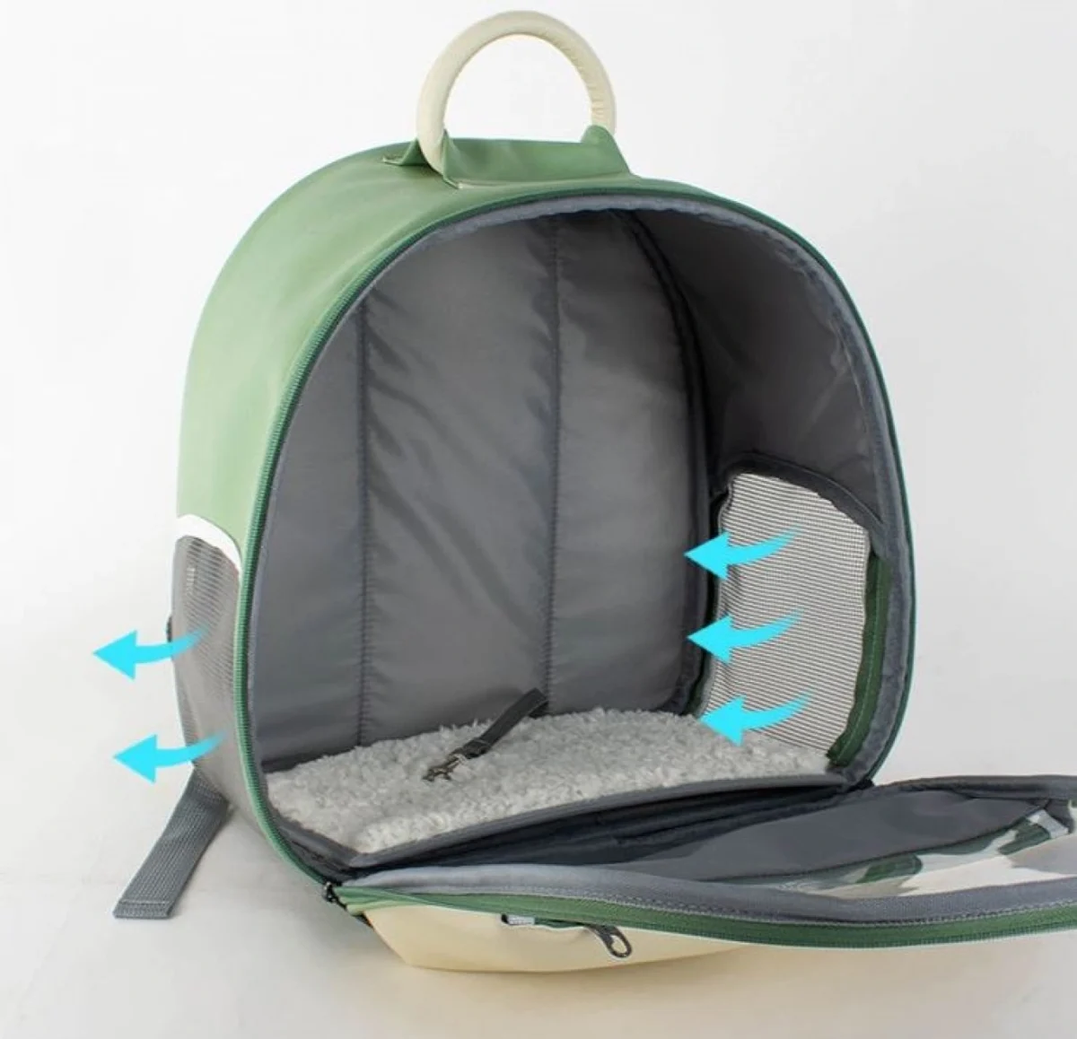 Τσάντα Μεταφοράς Κατοικιδίων Σκύλου - Γάτας έως 8kg 35x31x20cm