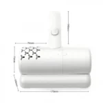 XM528 Επαναφορτιζόμενο Σκουπάκι Χειρός για Ακάρεα & Σκόνη - Απολύμανση Χώρου με UV