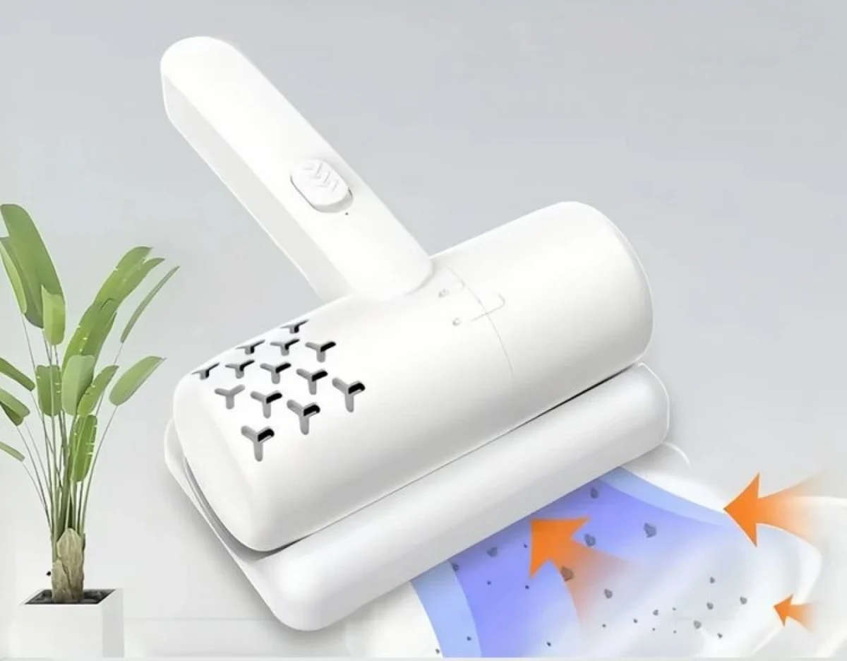 XM528 Επαναφορτιζόμενο Σκουπάκι Χειρός για Ακάρεα & Σκόνη - Απολύμανση Χώρου με UV