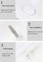 XM528 Επαναφορτιζόμενο Σκουπάκι Χειρός για Ακάρεα & Σκόνη - Απολύμανση Χώρου με UV