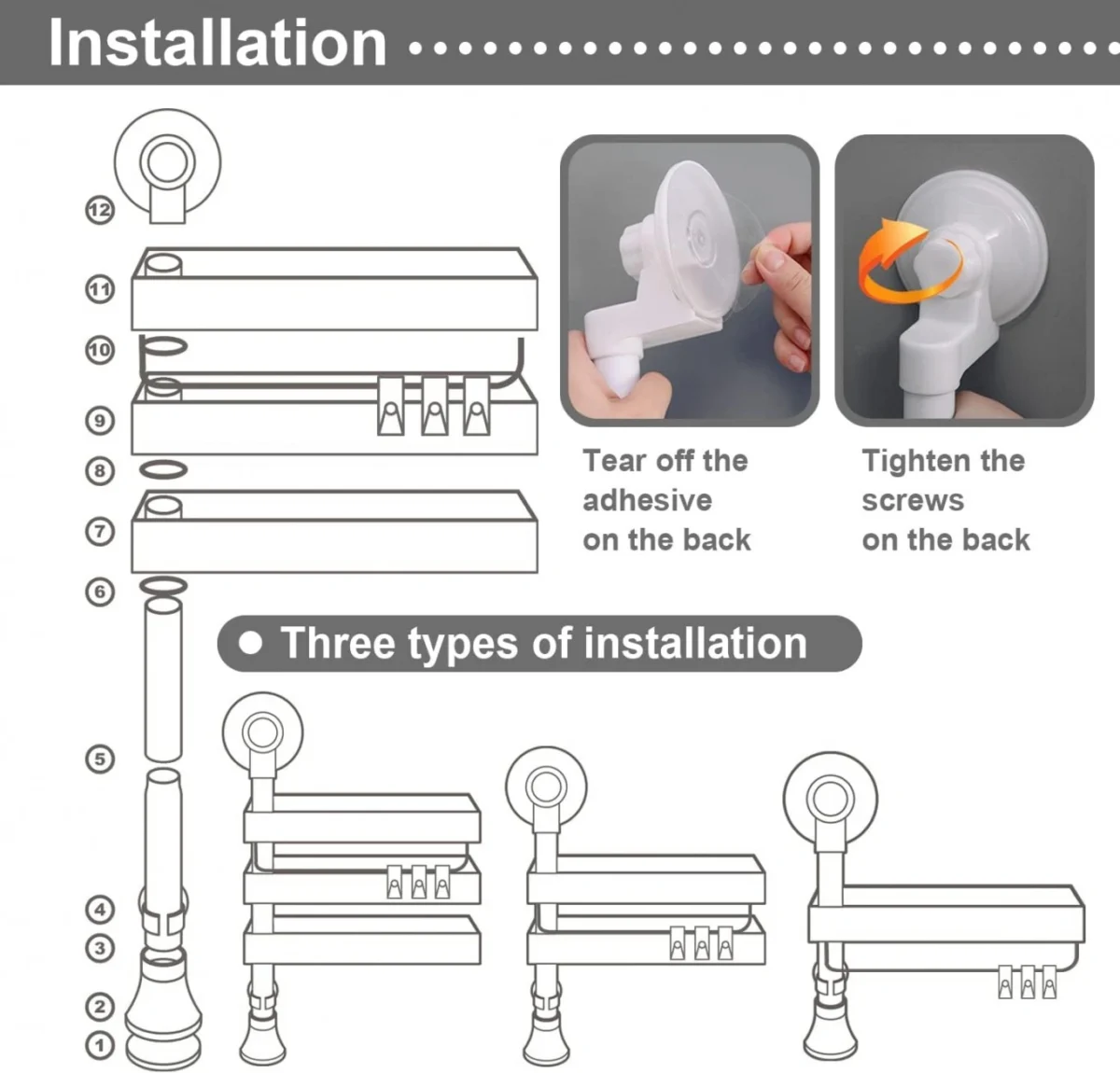 Περιστρεφόμενη Γωνιακή Θήκη Μπαχαρικών