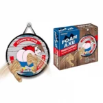 Παιχνίδι Ρίψης με Τσεκούρι Αφρού σε Υφασμάτινο Στόχο