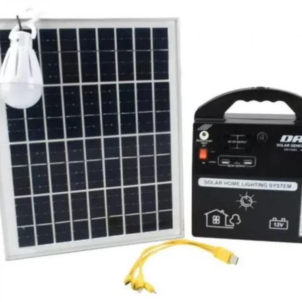 Ηλιακό Σύστημα Φωτισμού με 3 λάμπες LED, Ραδιόφωνο, MP3 και Bluetooth GD-15