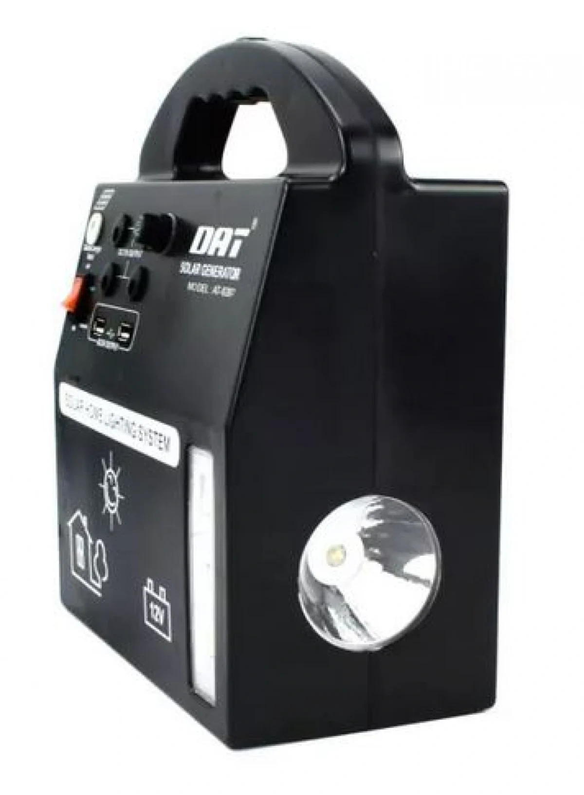 Ηλιακό Σύστημα Φωτισμού με 3 λάμπες LED, Ραδιόφωνο, MP3 και Bluetooth GD-15