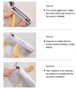 Συσκευή Αεροστεγούς Σφραγίσματος Τροφίμων - DY-008 Vacuum Food Sealer