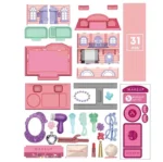 Παιχνίδι Μίμησης Σετ Σπίτι - Δωμάτιο Μακιγιάζ