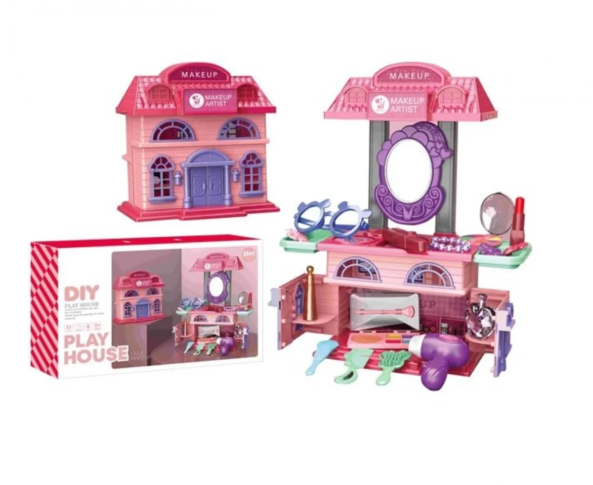 Παιχνίδι Μίμησης Σετ Σπίτι - Δωμάτιο Μακιγιάζ